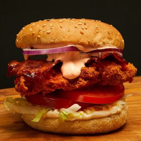 Crispy Bacon Burger