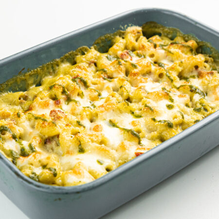 Pesto Mozzarella Mac&Cheese